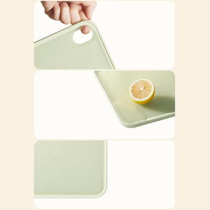 Non-Slip Large Chopping Board with Grinding Area Double-sided Cutting Boards Plastic Cutting Mat for Kitchen Cooking chopping mat for kitchen