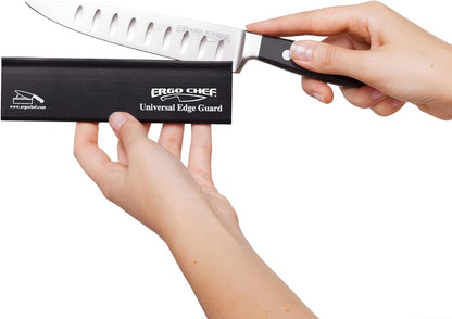 Ergo Chef Universal Knife Edge Guard, Durable Blade Protector, Black