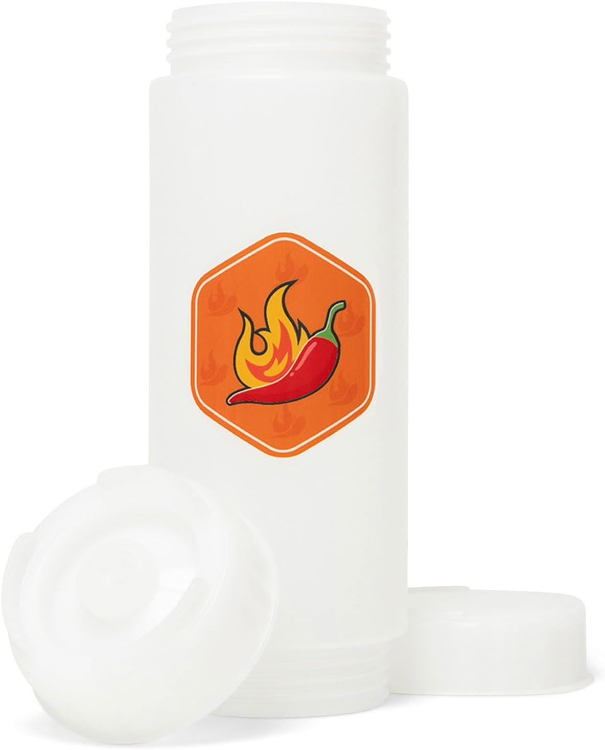 No‑Drip FIFO BBQ Sauce Squeeze Bottle – 18oz BPA-Free Refillable Dispenser with White Twist Cap for Mess-Free Pouring – Ideal for Barbecue, Glazes, Honey Mustard, Marinades, Teriyaki