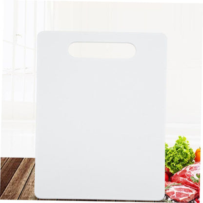 PRETYZOOM Kitchen Cutting Board Chopping Mat Square Plastic Non-slip Cutting Board for Kitchen Use Sturdy Food-grade Plastic Suitable for Fruits Vegetables
