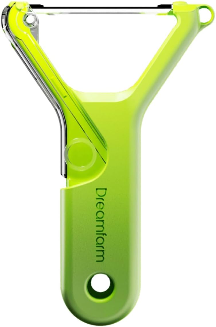 Dreamfarm Sharple Self-Sharpening Vegetable Peeler - Kermit Green