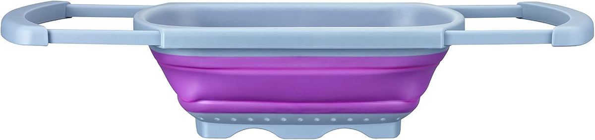 10 PCS Collapsible Kitchen Silicone Over the sink Strainer, Colander, Mixing Bowl, Cutting Board, Measuring Cups Set