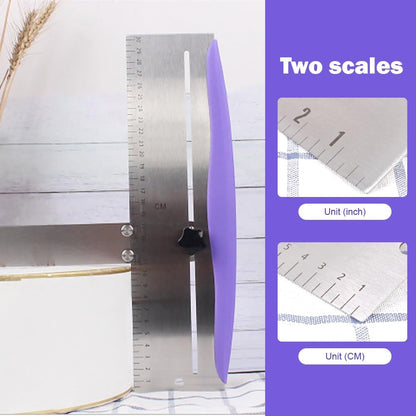 12 Inch Stainless Steel Cake Scraper, Cake Scraper Smoother Leveler