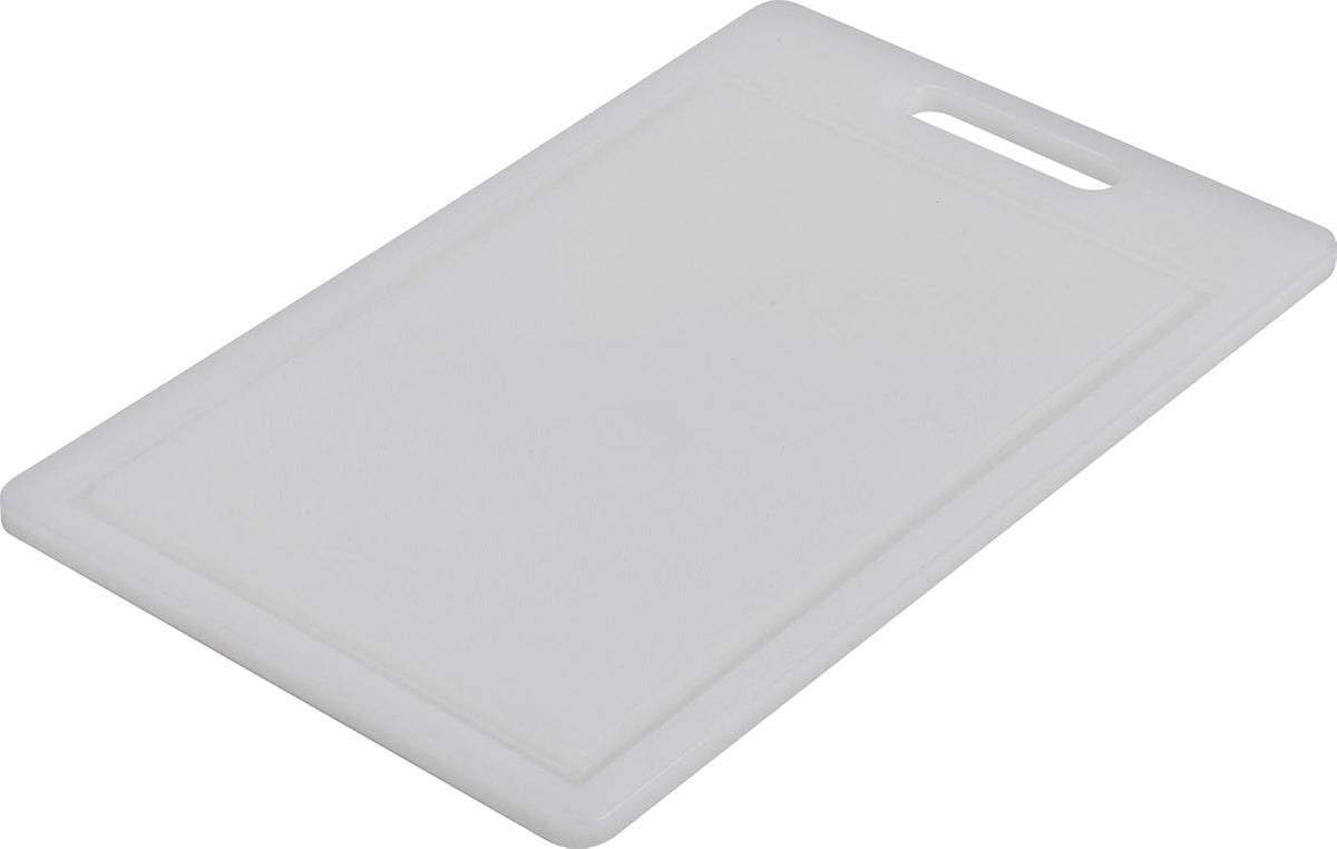 GoodCook Everyday Solid Polyethylene Cutting Board, 8 x 11-Inch, Non-Porous Plastic, White