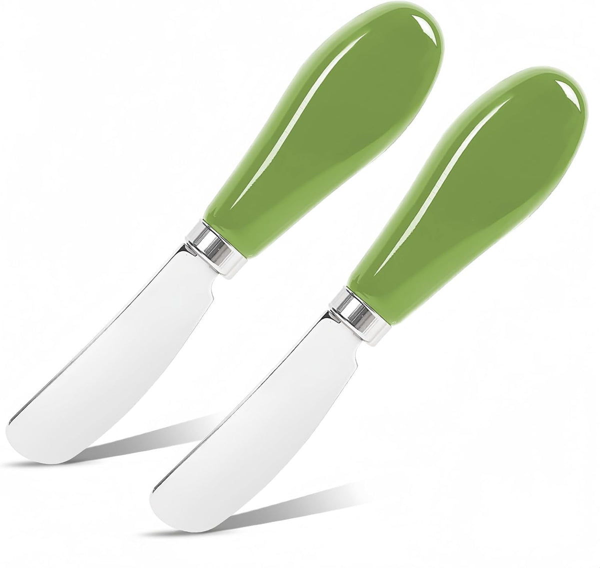 Butter Spreader Knife Set, 2 Pack Butter Knives and Cheese Knives
