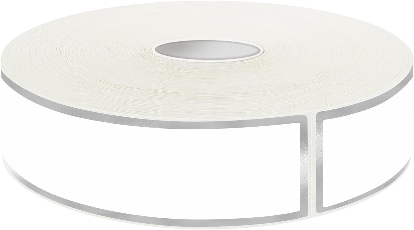 600 Blank Removable Freezer Labels Water Oil Resistant with Perforation Line for Food Containers Jars Pantry Organization (Ink Quick-Dry，1” x 2”)