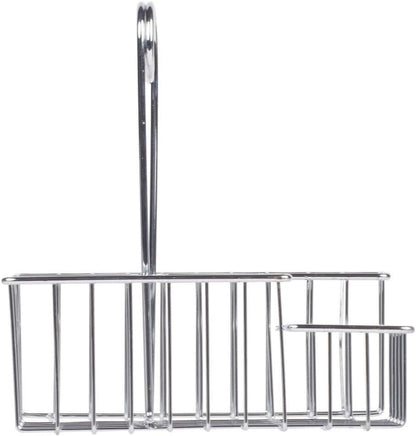 GET Modern Chrome Metal Four Compartment Condiment Caddy Table Caddies Collection