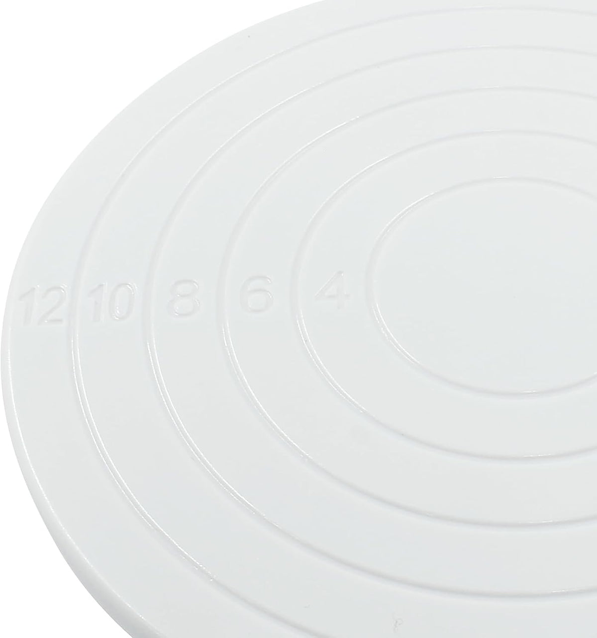 Bonsicoky Cake Decorating Turntable, 5.5 Inch, White