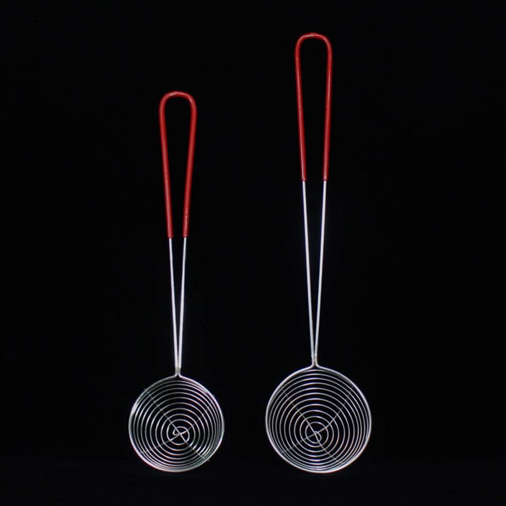 Mini Strainer Spoon, Stainless Steel Spider Skimmer Spoon, Hot Pot Strainer