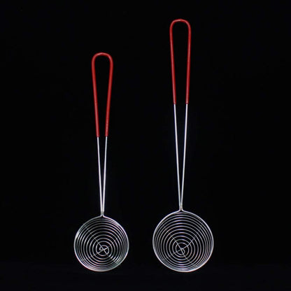 Mini Strainer Spoon, Stainless Steel Spider Skimmer Spoon, Hot Pot Strainer