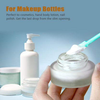 Silicone Spatula Set 6Pcs, Mini Jar Scraper for Makeup & Food