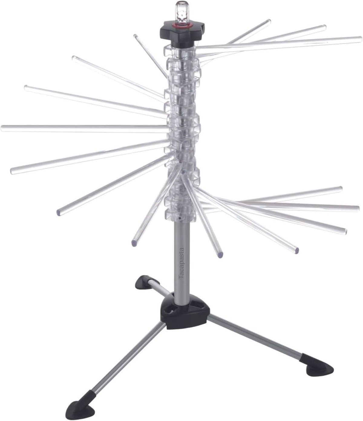 Marcato Tacapasta Premium Pasta Drying Rack. Foldable Pasta Dryer with Multiple Arms for Spaghetti, Fettuccine and Noodles, Compact Storage Design, Stable Base. Made in Italy