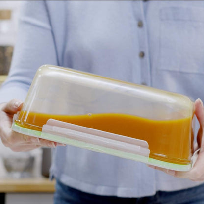120 oz Large Glass Food Storage Containers with Airtight Lids 3.5 L Family Size Extra Large Bakeware Marinating Lock Baking Dish Container Glass Bowls Rectangle