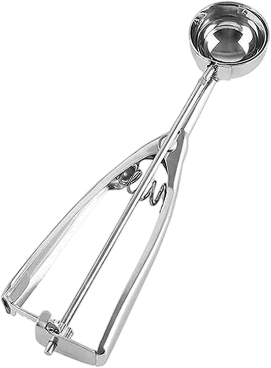 Stainless Steel Medium Cookie Scoop, 1.57" Ice Cream Scoop