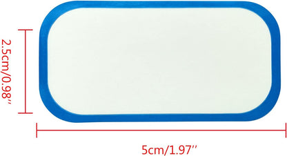 300Pcs Sticky Food Dates Labels Blank Stickers Easily Identify for Glass Jars Cans Bottles Home Restaurant Use Food Stickers for Water Bottles Waterproof Food Stickers for Kids Healthy Foods