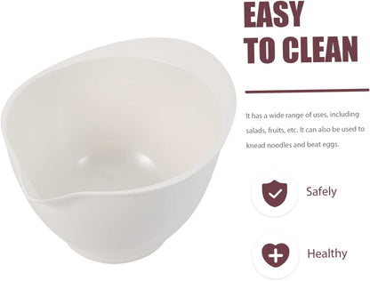 HEALLILY 1pc Quality Material Mixing Bowl Egg Mixing Holder Bowl Lid Kitchen Supply for Baking