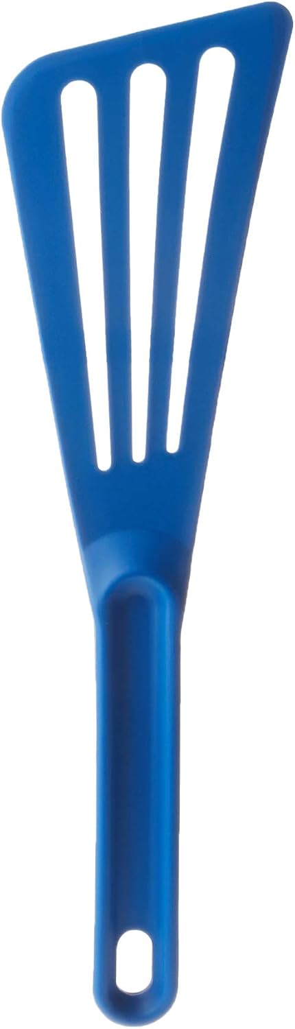 Mercer Culinary Hell's Tools Hi-Heat Slotted Spatula, 12 Inch x 3.5 Inch, Gray