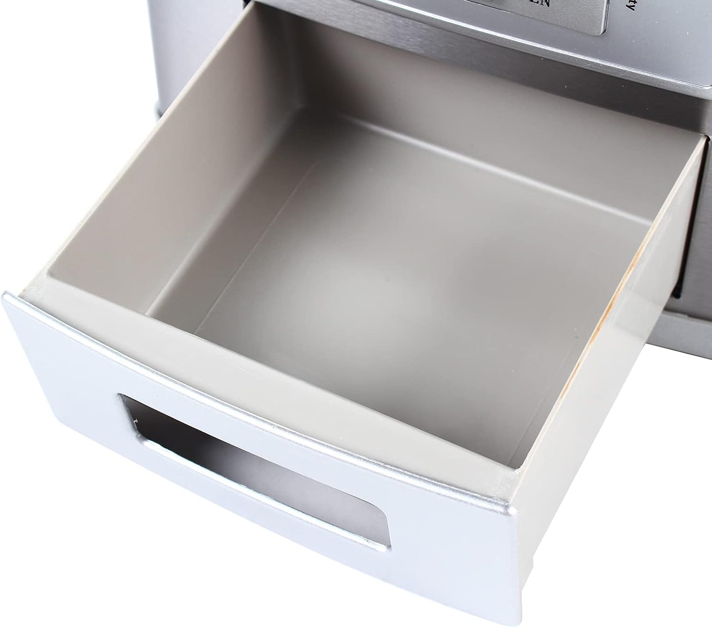 Auto Rice Dispenser Container, Stainless Steel Rice Dispenser, 15kg/33lb Large Capacity Automatic Rice Storage Container Kitchen Rice Dispenser Countertop, Silver