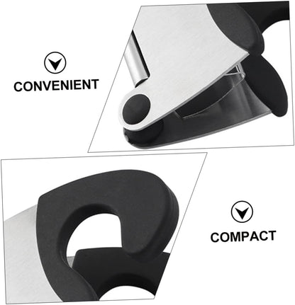 4pcs Stainless Steel Pot Side Clips Spoon Holder Anti-scalding