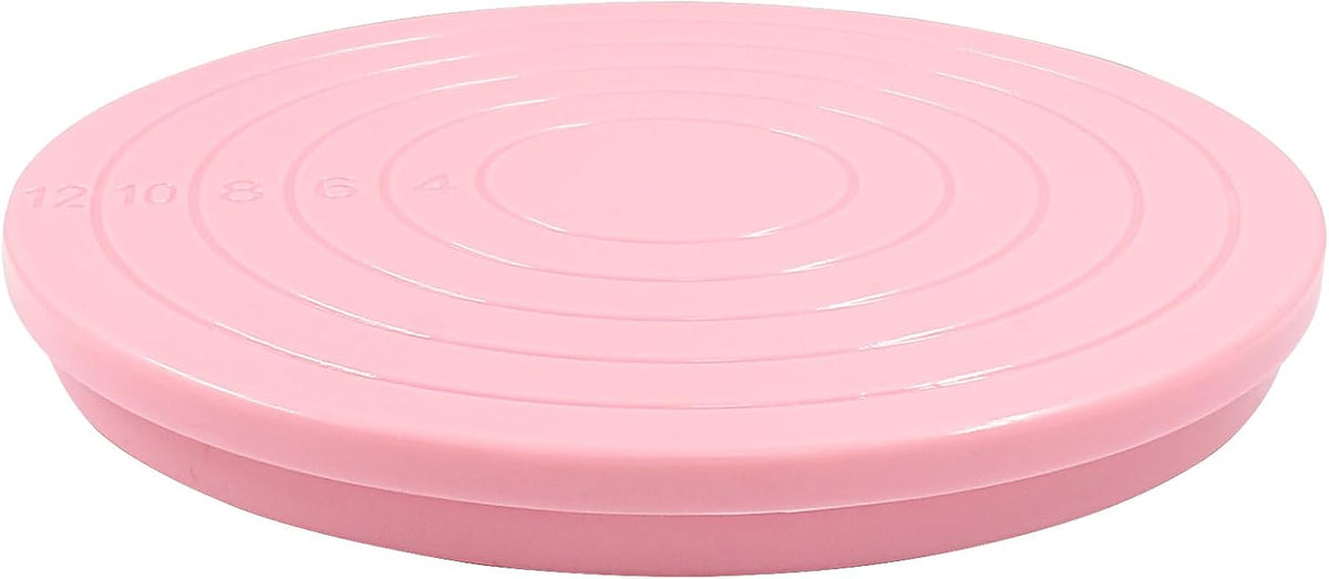 Bonsicoky Cake Decorating Turntable, 5.5 Inch, White