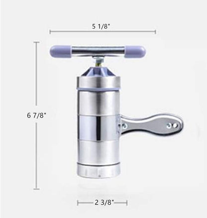 Stainless Steel Manual Pasta Maker Noodle Press Machine