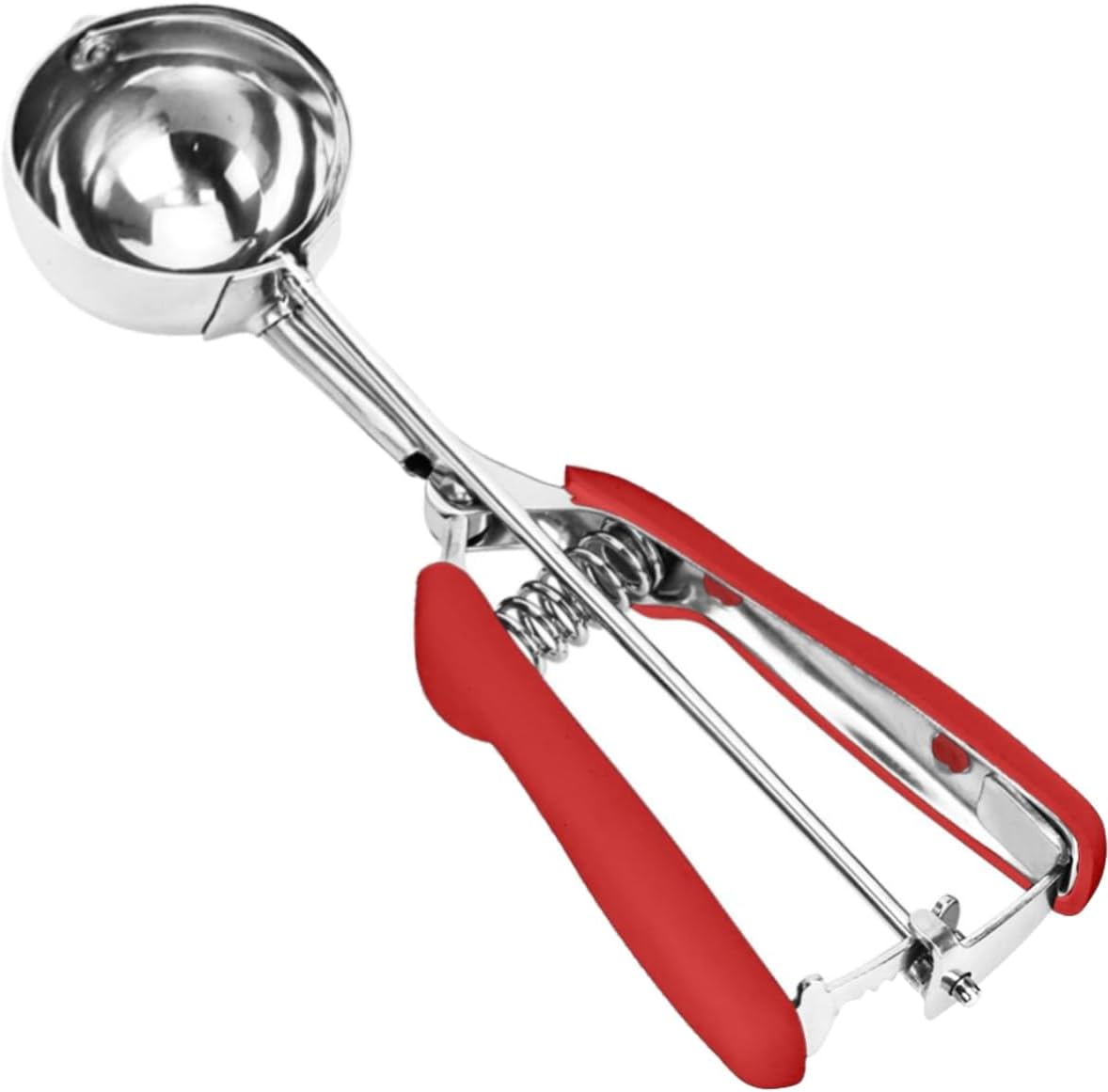 Ice Cream Scoop, 18/8 Stainless Steel Cookie Scoop, Cookie Scoops for Baking, 2 Tbsp/ 30 ml/ 1 oz Cookie Dough Scoop, Ice Cream Scooper with Trigger Release, Cookie Scooper for Baking