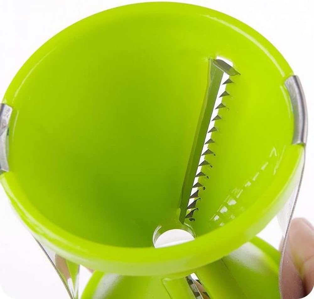 Multifunction Spiralizer Vegetable Spiral Slicer Zucchini Pasta Noodle Spaghetti Cutter Maker Kitchen Gadgets-green