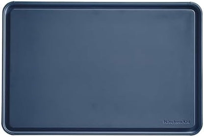 KitchenAid Classic Plastic Cutting Board with Perimeter Trench and Non Slip Edges, Dishwasher Safe, 12 inch x 18 inch, Gray