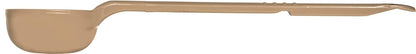 Carlisle FoodService Products Measure Miser Solid Spoon Measuring Spoon with Short Handle for Kitchens, Plastic, 4 Ounces, Beige