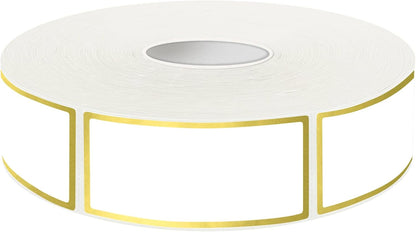 600 Blank Removable Freezer Labels Water Oil Resistant with Perforation Line for Food Containers Jars Pantry Organization (Ink Quick-Dry，1” x 2”)