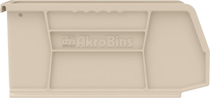 Akro-Mils 30230 AkroBins Plastic Storage Bins, Space-Saving Stackable Bins for Garage, Pantry, Craft Organization, 10.5 "L x 5.5 "W x 5"H, Blue, 12-Pack
