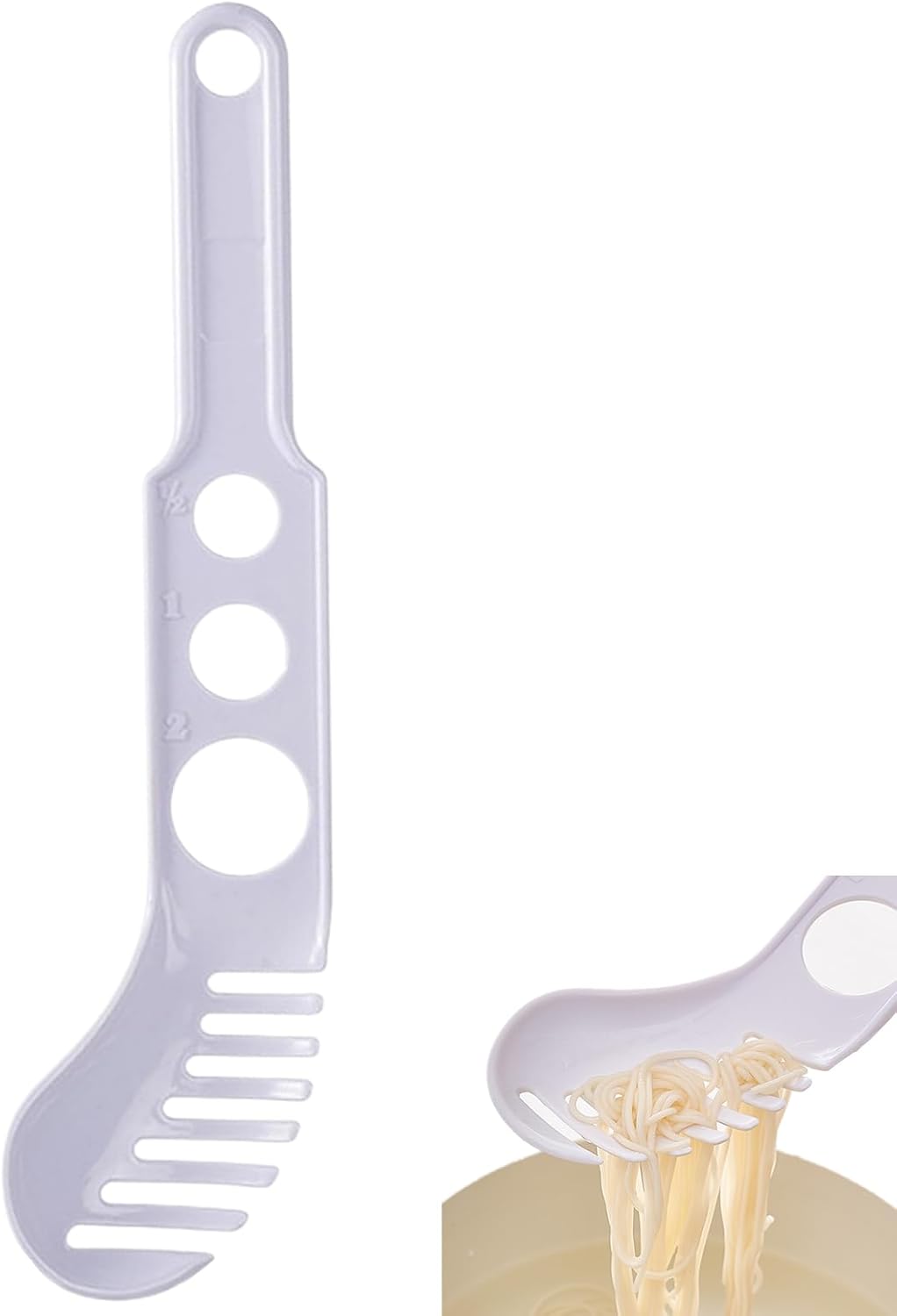 1 Pack Pasta Noodle Strainer Spoon for Kitchen Cooking