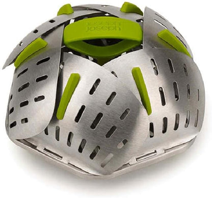 Joseph Joseph Bloom Folding Steamer Basket, Vegetable Steamer
