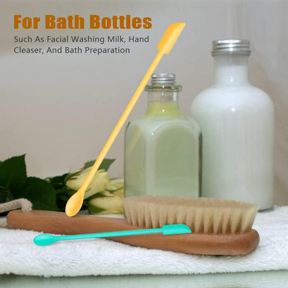 Silicone Spatula Set 3Pcs, Mini Jar Scraper for Makeup & Food