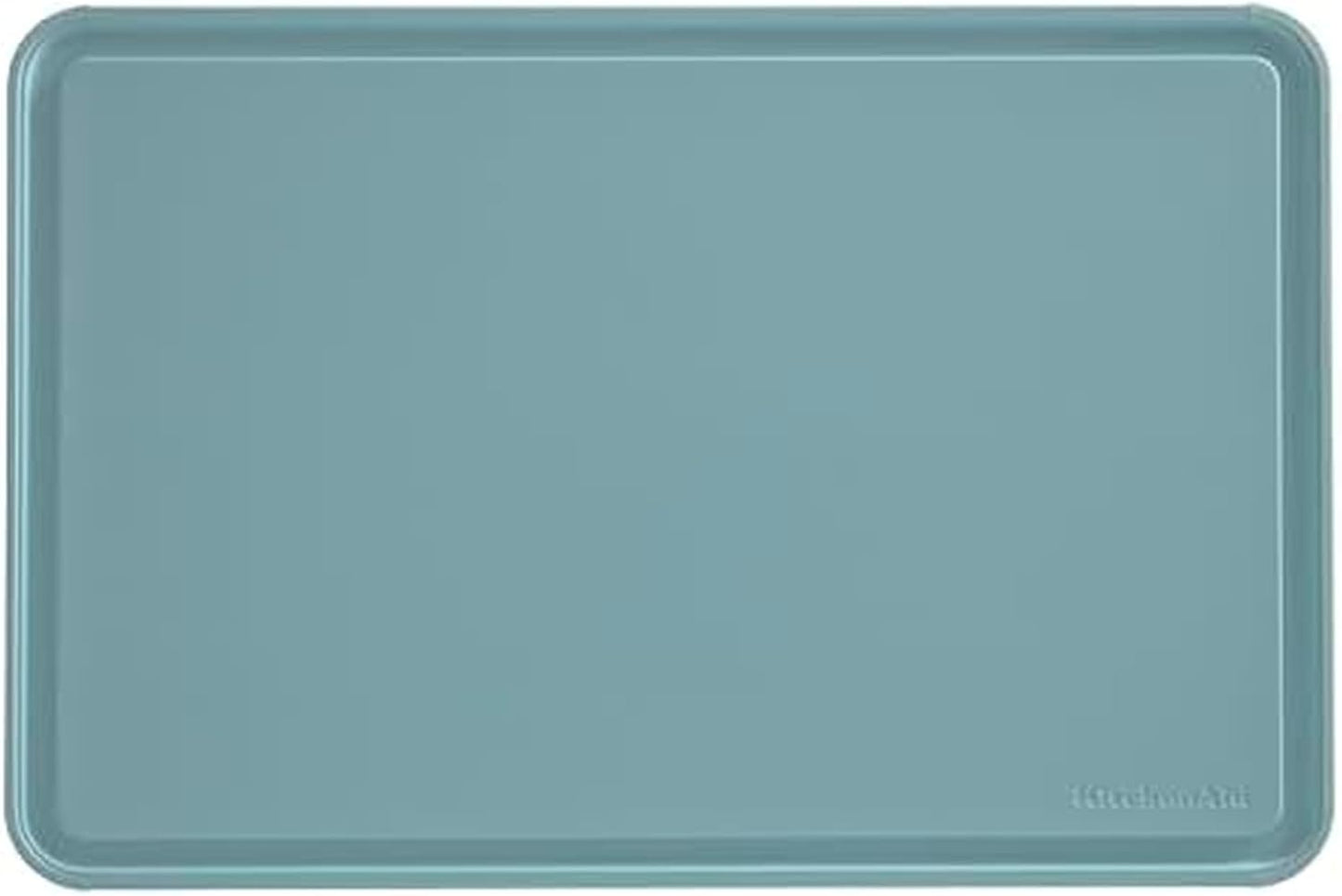 KitchenAid Classic Plastic Cutting Board with Perimeter Trench and Non Slip Edges, Dishwasher Safe, 12 inch x 18 inch, Gray