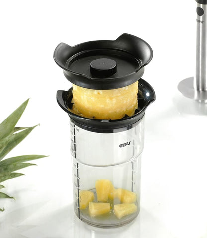 Gefu 13550 Pineapple Slicer, Silver & Black