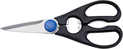 HENCKELS Kitchen Shears, Made in Japan, Kitchen Scissors, Multi-Purpose Scissors with Stainless Steel Blades, Built-In Bottle Opener & Soft Grip – Dishwasher Safe