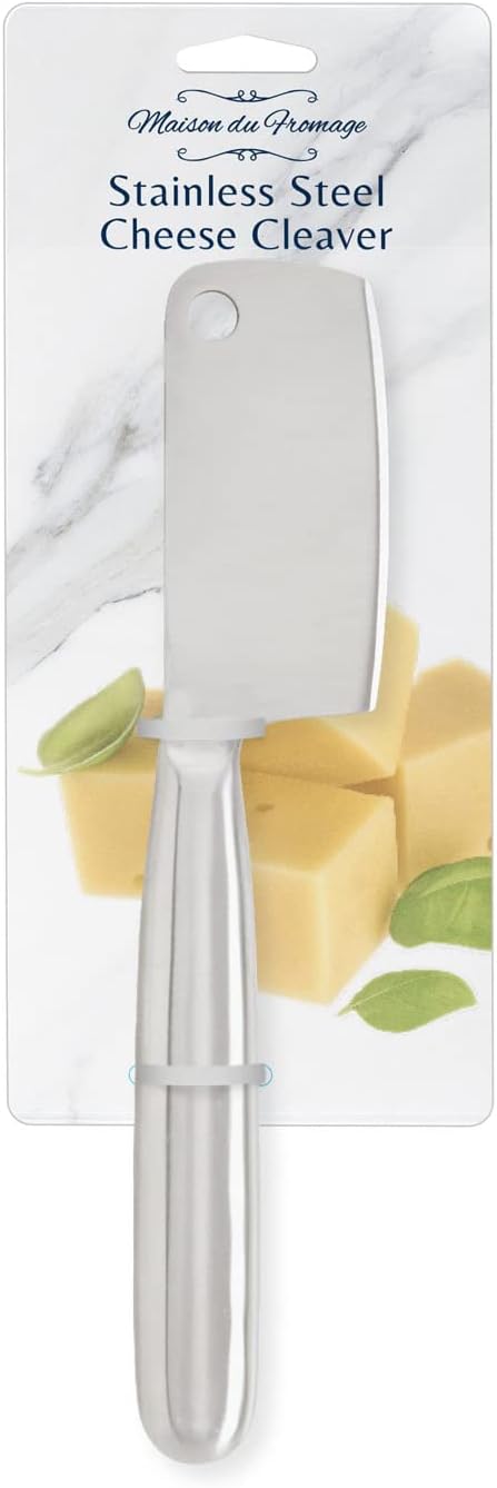 HIC Kitchen Soft Cheese Knife, Stainless Steel