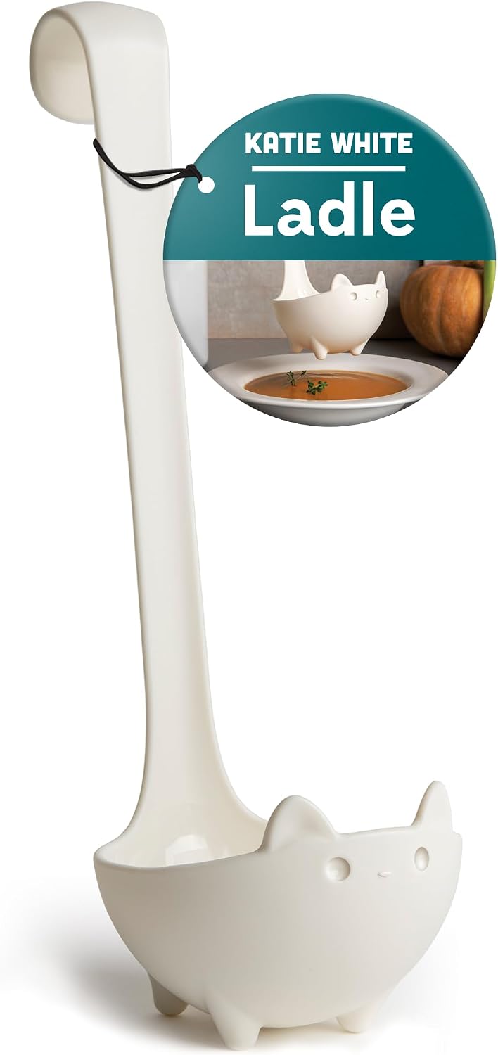 OTOTO The Original Nessie Ladle - Soup Ladle, Cute Gifts, Funny Kitchen Gadgets, Loch Ness design, Cooking Gifts for Mom - Cute and Practical Kitchen Utensils - Unique Gifts for Women