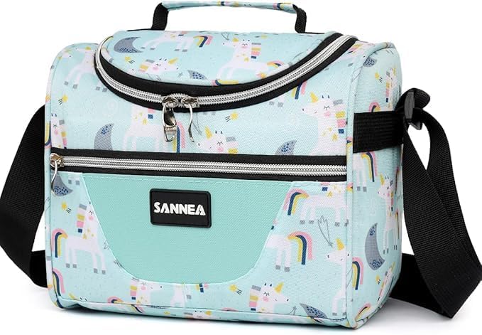 Lunch Bag for Kids Coole Lunch Box Tote for Women Girls Boys Children Student Insulated Bento Bag for School Work Picnic Outdoor Activities
