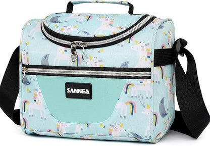 Lunch Bag for Kids Coole Lunch Box Tote for Women Girls Boys Children Student Insulated Bento Bag for School Work Picnic Outdoor Activities