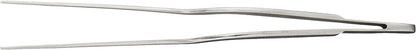 Mercer Culinary 18-8 Stainless Steel Chef Plating Tongs, Offset Tip, 6-1/2 Inch
