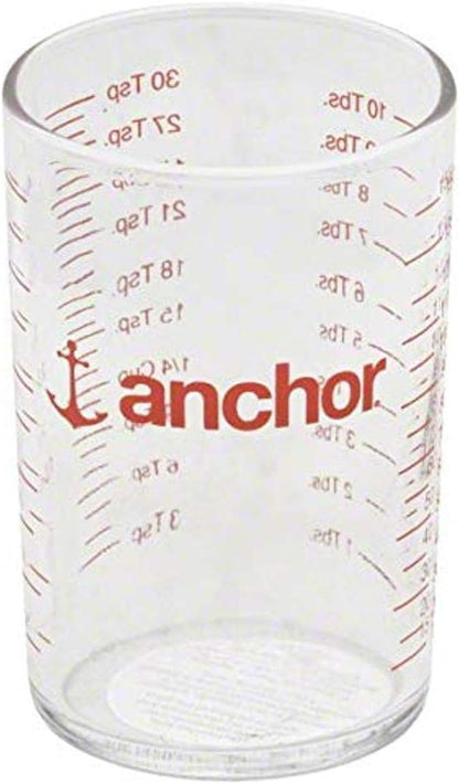 Anchor Hocking Graduated Measuring Glass, Set of 2, Clear