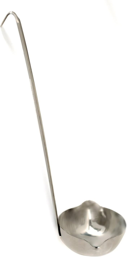 Norpro Stainless Steel Dual-Spout Canning Ladle with Hanging Hook