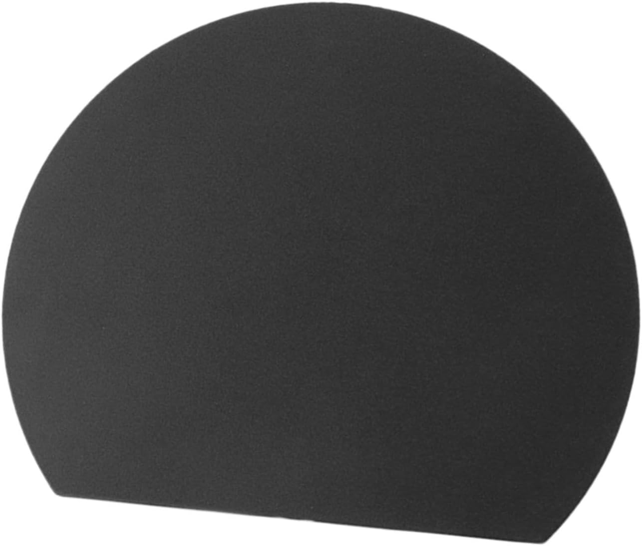 Cutting Mat, Non-Slip, Scratch-Resistant, D-Shaped, Flexible, Made of TPU, for The Kitchen, Black L