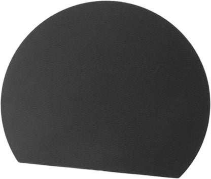 Cutting Mat, Non-Slip, Scratch-Resistant, D-Shaped, Flexible, Made of TPU, for The Kitchen, Black L
