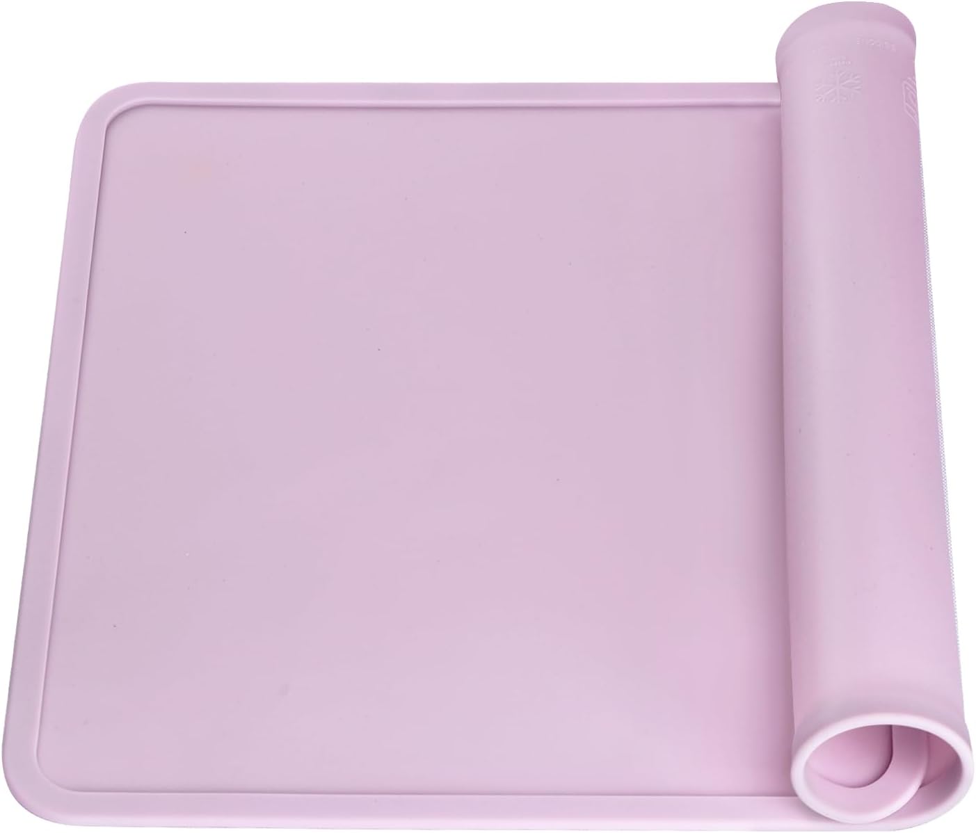Extra Large Silicone Mats for Kitchen Counter, 27.6'' x 19.7'' Nonskid Silicone Placemats for Kids, Nonstick Purple Silicone Mat for Baking Crafts, Silicone Dab Mat Heat Resistant, 1Pack - Colors B