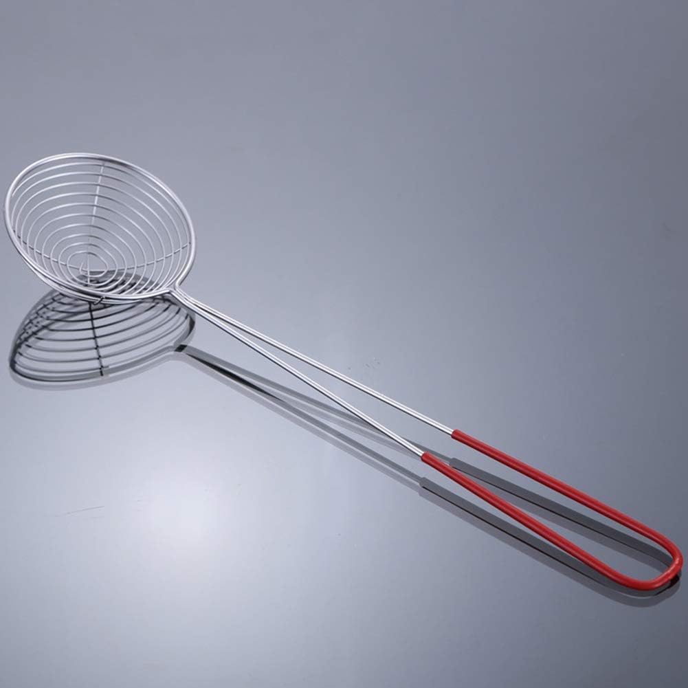 Mini Strainer Spoon, Stainless Steel Spider Skimmer Spoon, Hot Pot Strainer