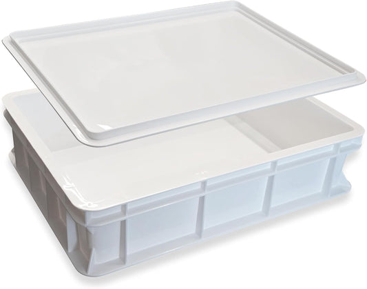 Brightalk 1 Pack Pizza Dough Proofing Box, Homemade Bread and Sourdough Proofing Box, Stackable Dough Proofing Container with Lid