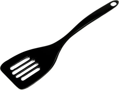 Chef Craft Basic Melamine Slotted Turner/Spatula, 11.25 inch, White